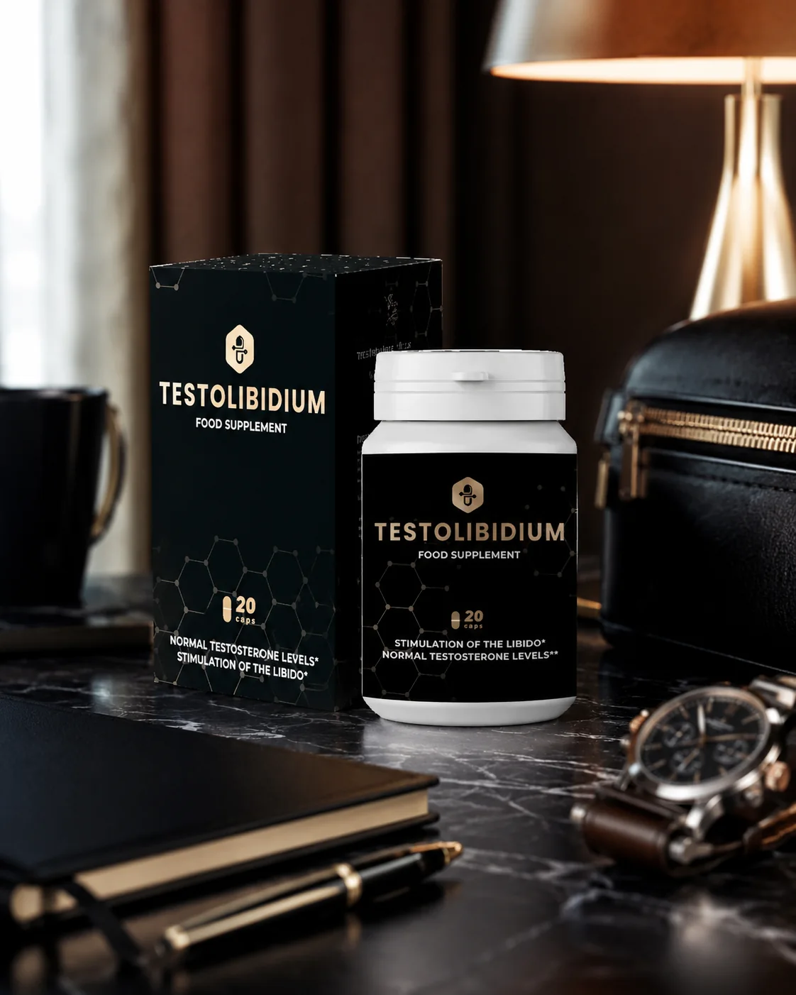 Redakčný priestor s článkami o Testolibidium na webe Mužský Rytmus